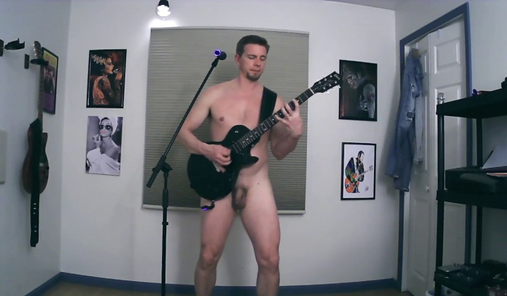 Naked Guy Shows Off Body