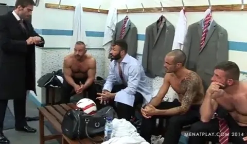 Arrogant Coach Fucked by Submissive Player