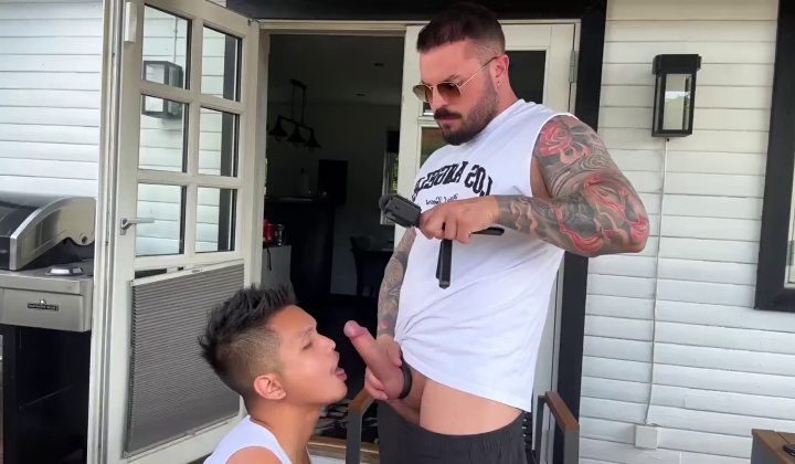 Gay Amateur Blowjob and Fucking