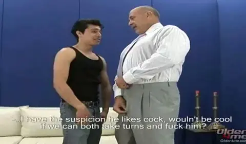 Older Man Gives Technical Fucking Support