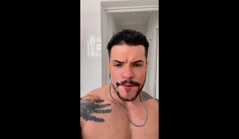 Gay Men Engage in Passionate Foreplay
