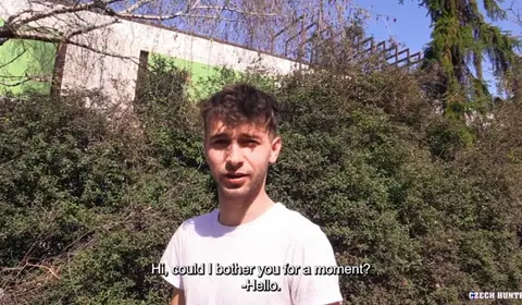 Czech Hunter Fucks Young Guy