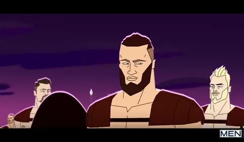 Thebes Warriors Engage in Group Sex