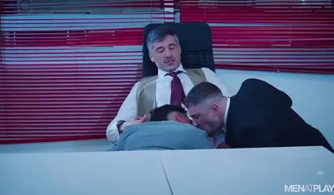 Dato Foland, Jay Roberts, and Pol Prince in Hardcore Threesome