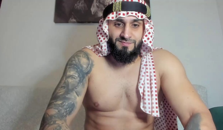 Bearded Prince Omar Gets Fucked