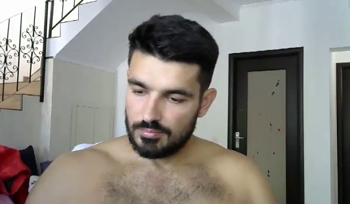 Hairy Guy Shows Off His Ass