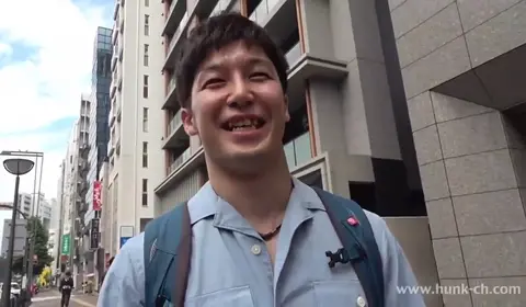 Japanese Jock Gets Fucked After Unexpected Pick-Up