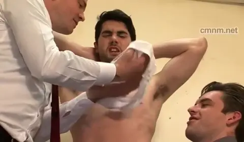 Julian Enjoys CMNM Action with Multiple Tops