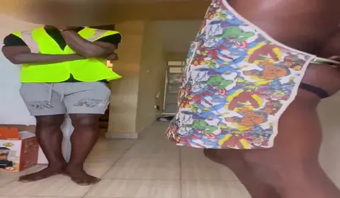 Black Top Breeds Ebony Bottom with Massive Dick