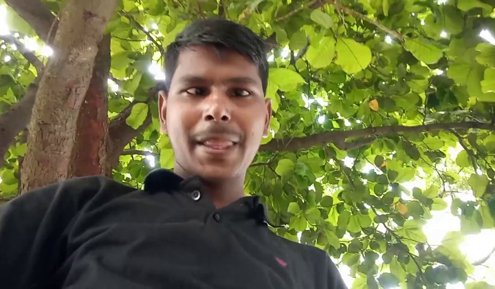 Indian Guy Strokes Uncut Cock Outdoors