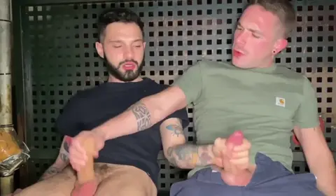 Attractive Men Engage in Hardcore Anal Sex
