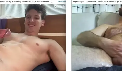 Johnny Gets Double Teamed by Two Hung Tops