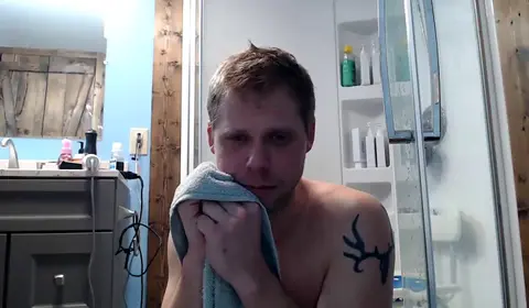 Gay Guys Shower and Masturbate Together