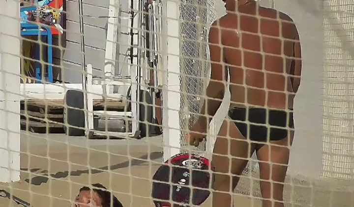 Gay Males in Speedos Engage in Rimming