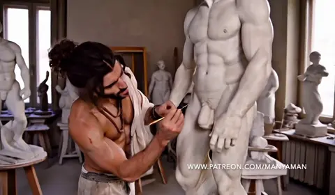 Horny Artists Get Handjobs from Multiple Partners