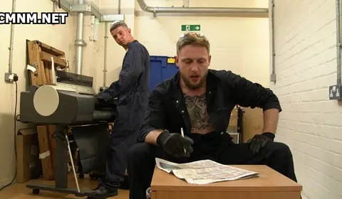CMNM Skiving Worker Gets Exposed and Fucked