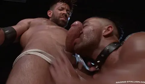 Sergeant Dominates Young Recruit in BDSM Scene