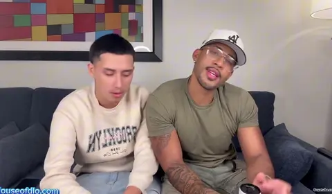 Guy Gives Intense Blowjob
