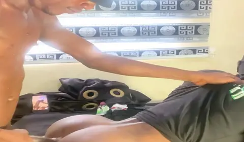 Horny Guy Enjoys Intense Handjob Action