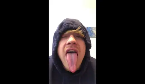 Fetish King Dominates with Tongue Action