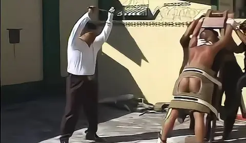 Gay Prisoner Receives 20 Strokes of Corporal Punishment
