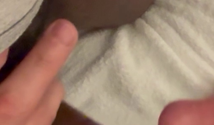 Interracial Bareback Fuck Ends with ATM
