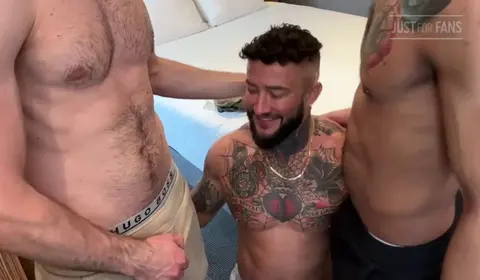 Submissive Guy Gets Dominated and Fucked
