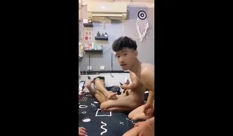 Asian Twinks Engage in Bareback Sex