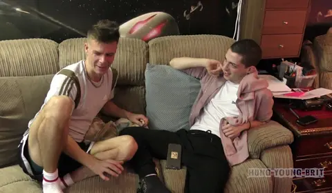 Twink Gets Double Penetration and Cum