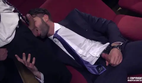 Three Guys Engage in Hardcore Threesome