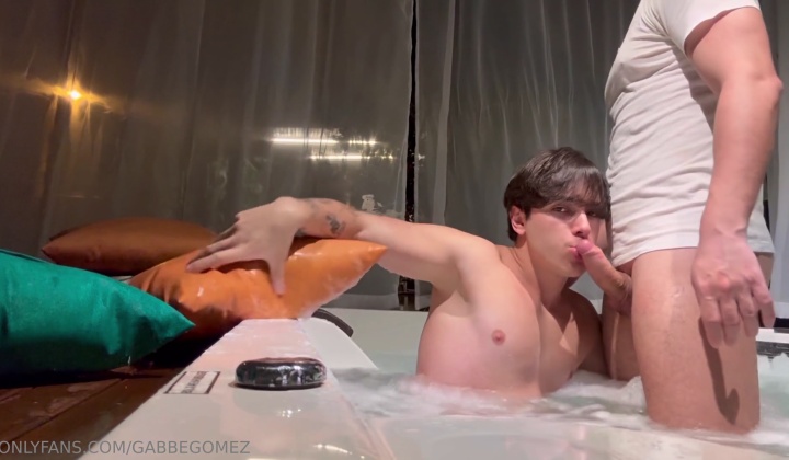 Gay Men Engage in Passionate Foreplay