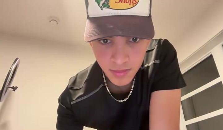 College Twink Exposes Cut Cock on Webcam