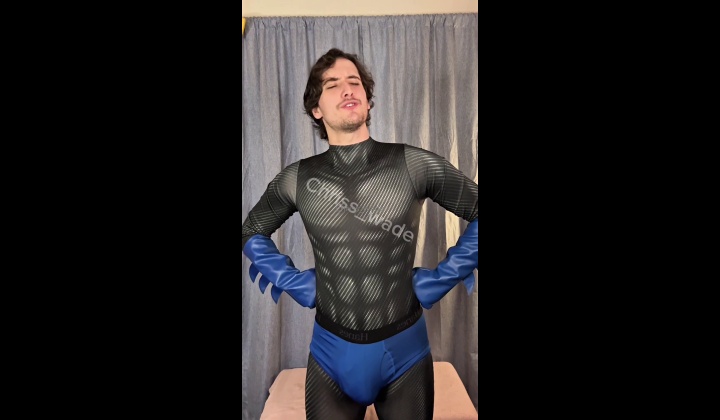 Horny Guy Fucks Himself with Mind Control