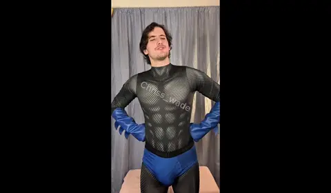 Horny Guy Fucks Himself with Mind Control