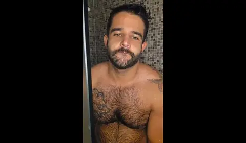 Hairy Bear Cub Gets Dominated