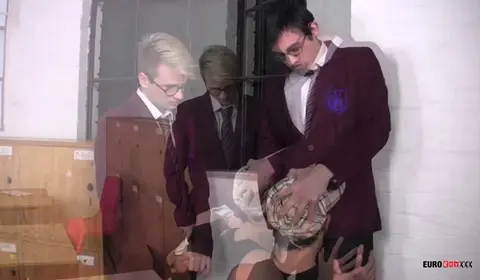 Kamyk Walker and Lucas Davidson Spit Roast Evan Zero