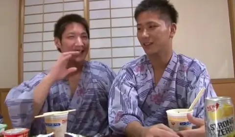Kazuki and Sasuke in Intense Gay Action