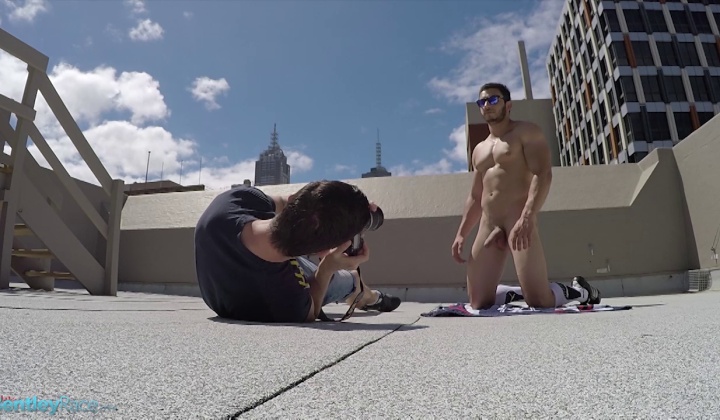 James Nowak's Outdoor Nude Debut Shoot
