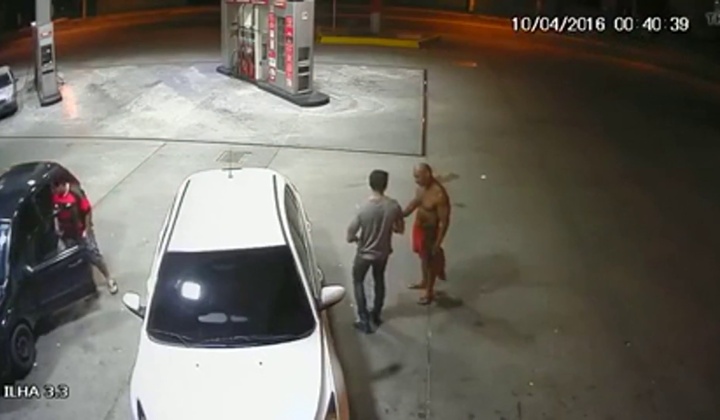 Black Beggar Gets Oral from Cute Guy
