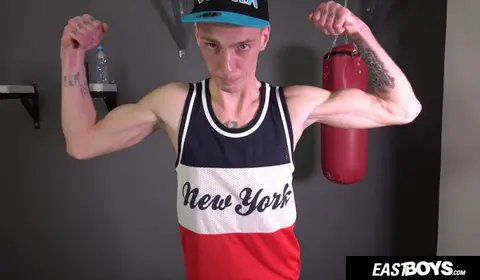 Czech Twink Receives Sensual Handjob on Big Cock