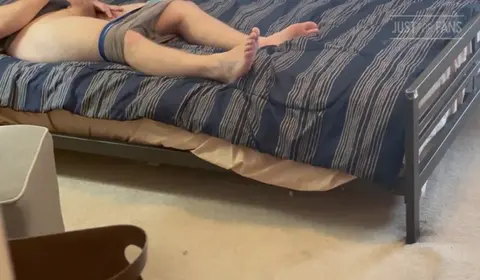 Son Caught Spying on Daddy Gets Fucked