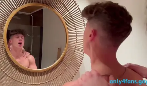 Gay Threesome with Muscular Tops and Young Bottom