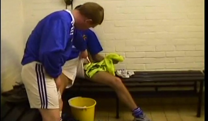 Jocks Fuck in Locker Room After Game