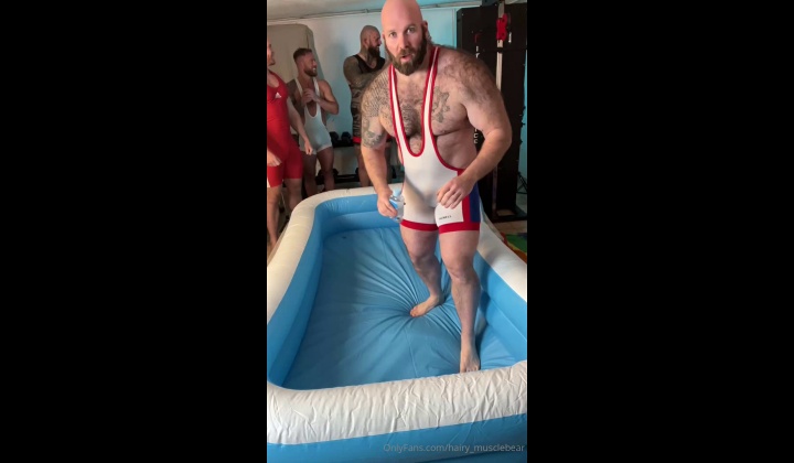 Naked Men Engage in Erotic Wrestling Match