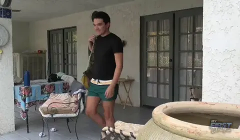 Dad Fucked by Son in Taboo Family Scene
