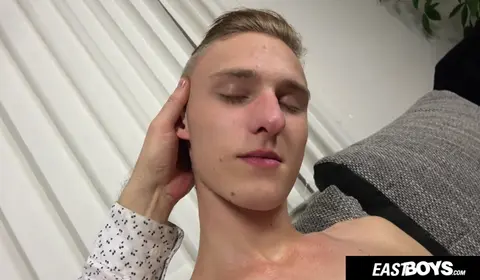 Czech Guy Receives Handjob on Large Cock
