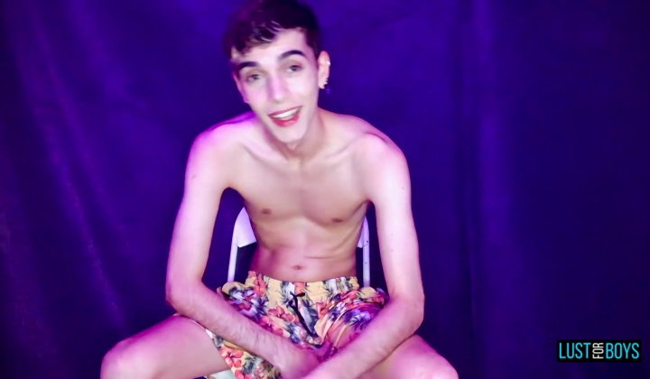 Henry Evans Strokes Dick with Egg Stroker