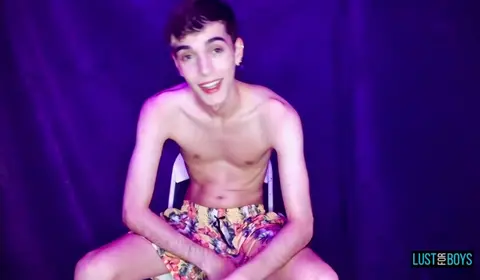 Henry Evans Strokes Dick with Egg Stroker