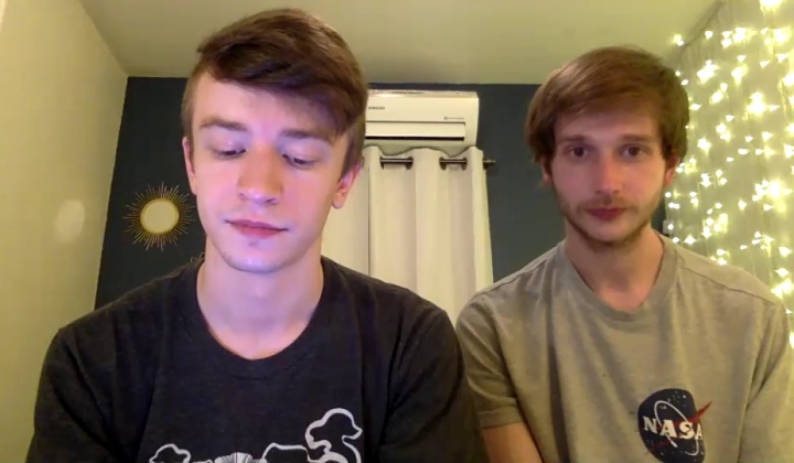 Young Twinks Engage in Mutual Webcam Blowjobs