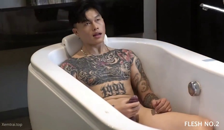 Asian Twink Gets Fucked by Hairy Top